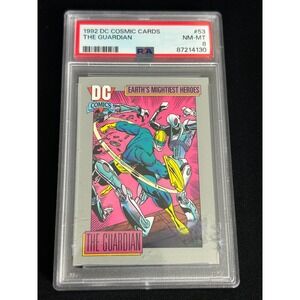 1992 DC Cosmic Cards‎ The Guardian #53 NM-MT 8 Graded Comic Card